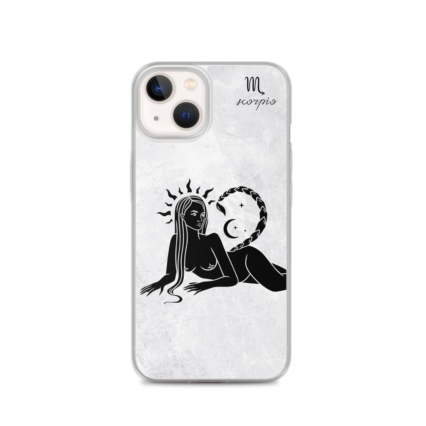 Scorpio Woman Marble iPhone Case - Uranus House