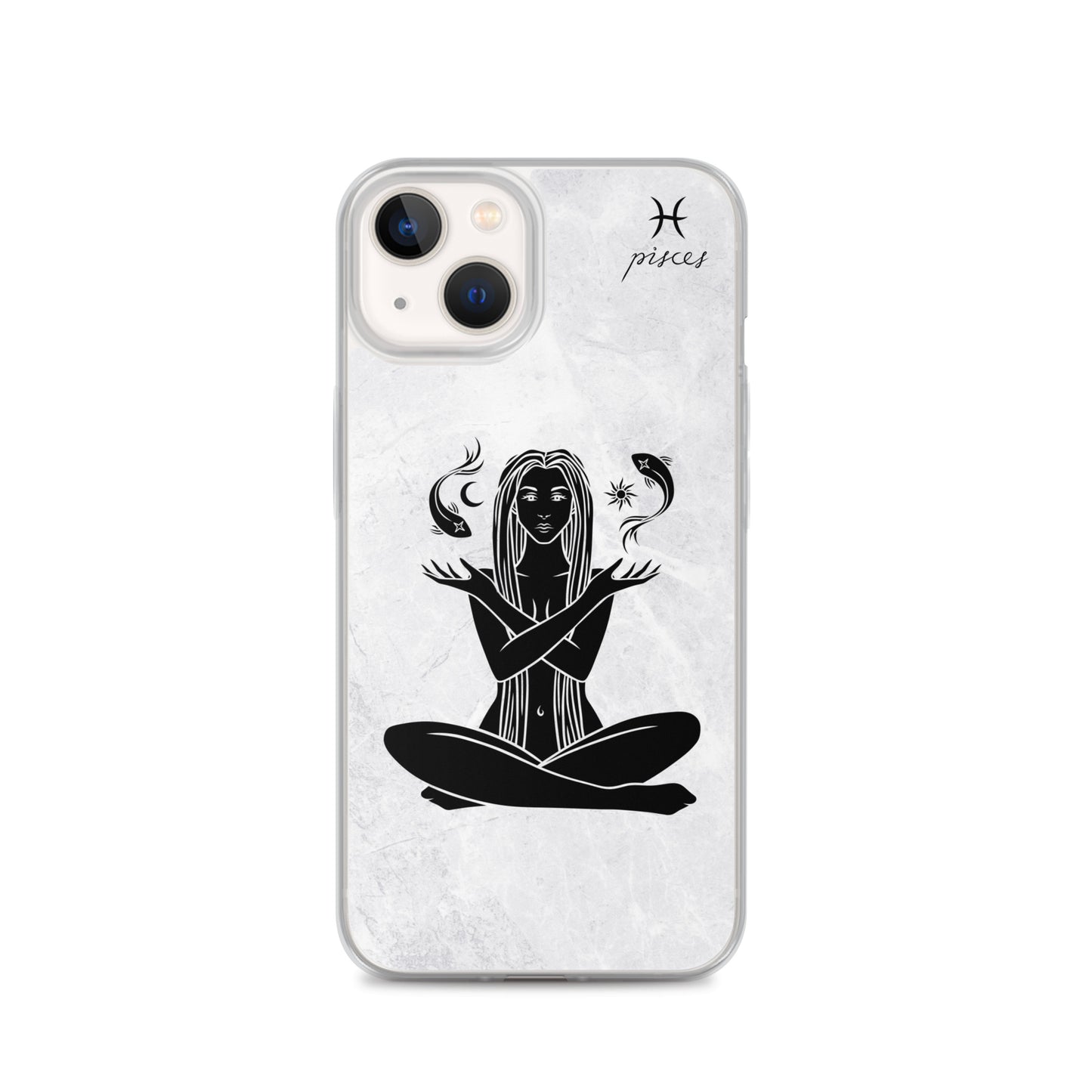 Pisces Woman marble iPhone Case - Uranus House