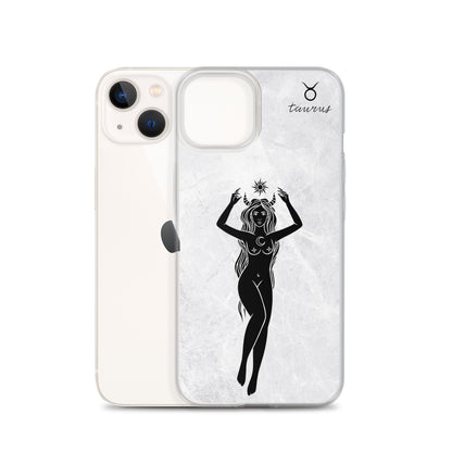 Taurus Woman Marble iPhone Case - Uranus House