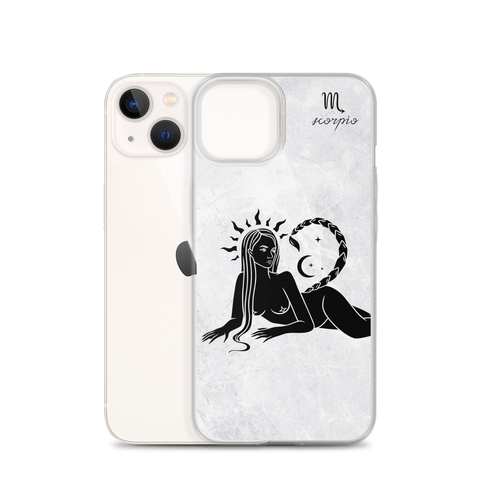 Scorpio Woman Marble iPhone Case - Uranus House