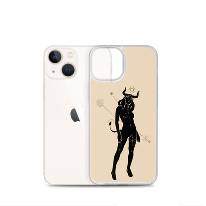 Taurus Constellation Woman iPhone Case - Uranus House