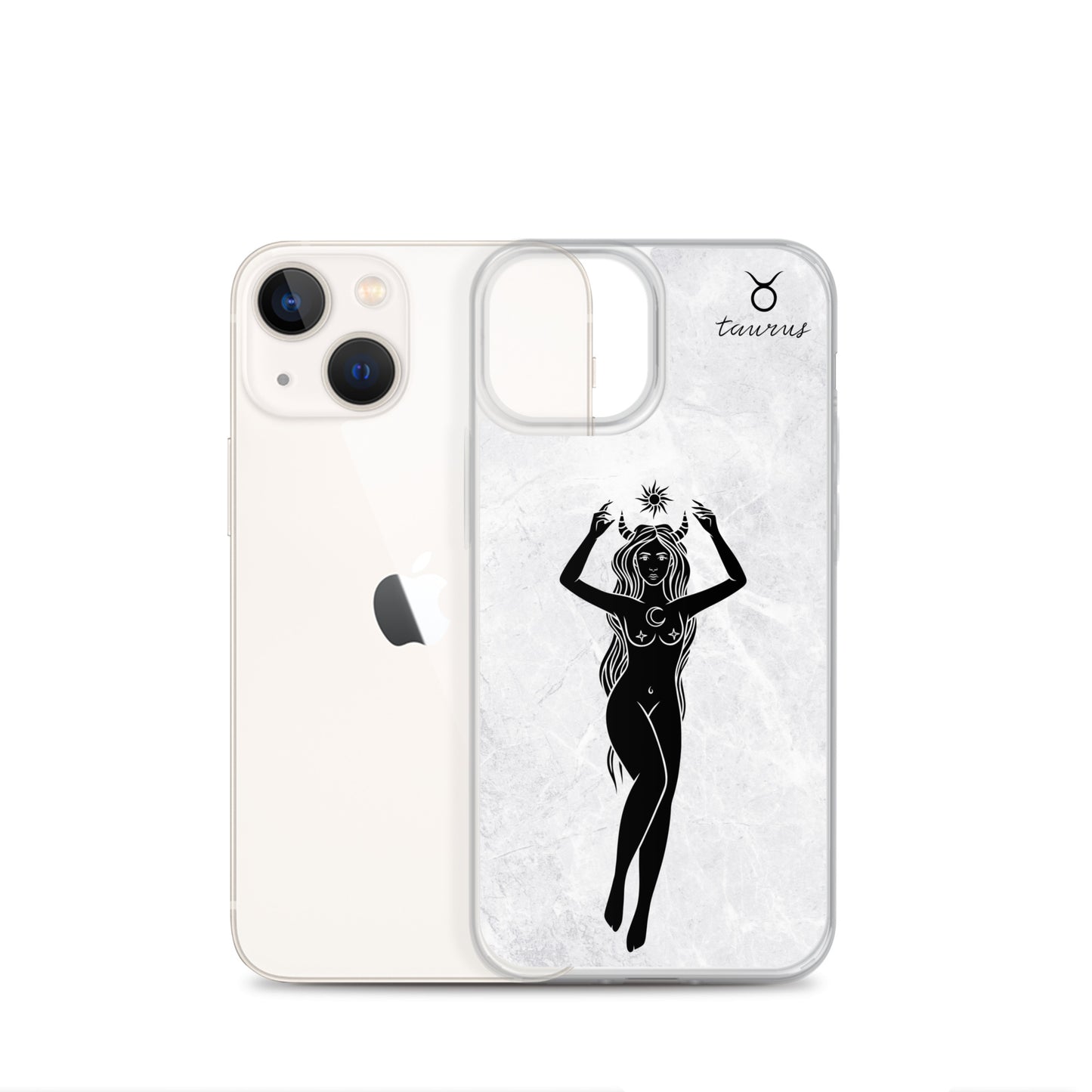 Taurus Woman Marble iPhone Case - Uranus House