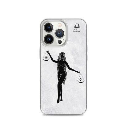 Libra Woman Marble iPhone Case - Uranus House