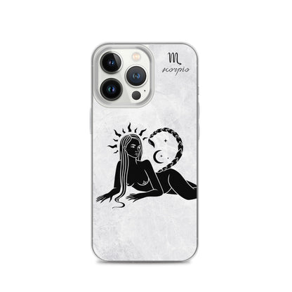 Scorpio Woman Marble iPhone Case - Uranus House