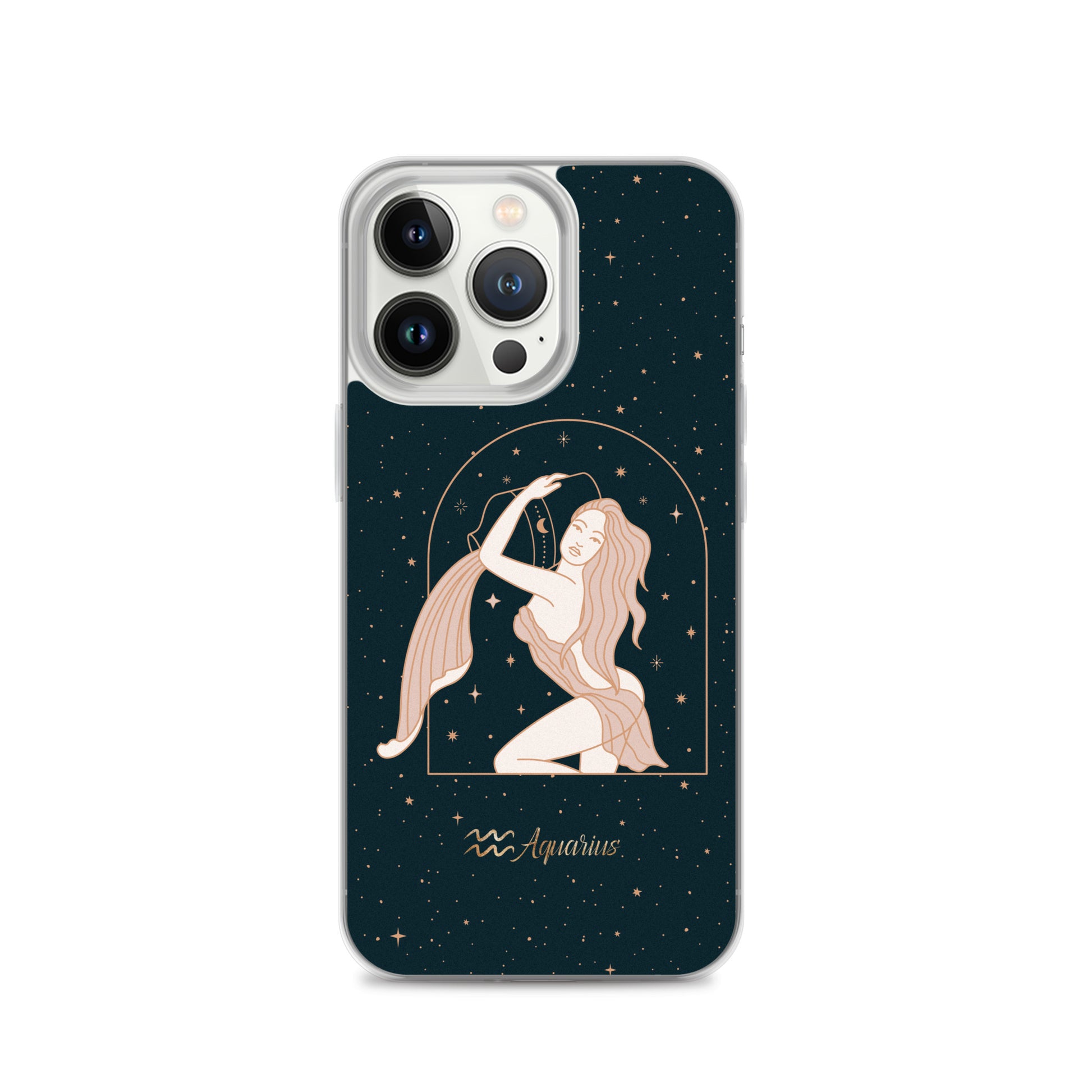 Aquarius star sign woman iPhone Case - Uranus House