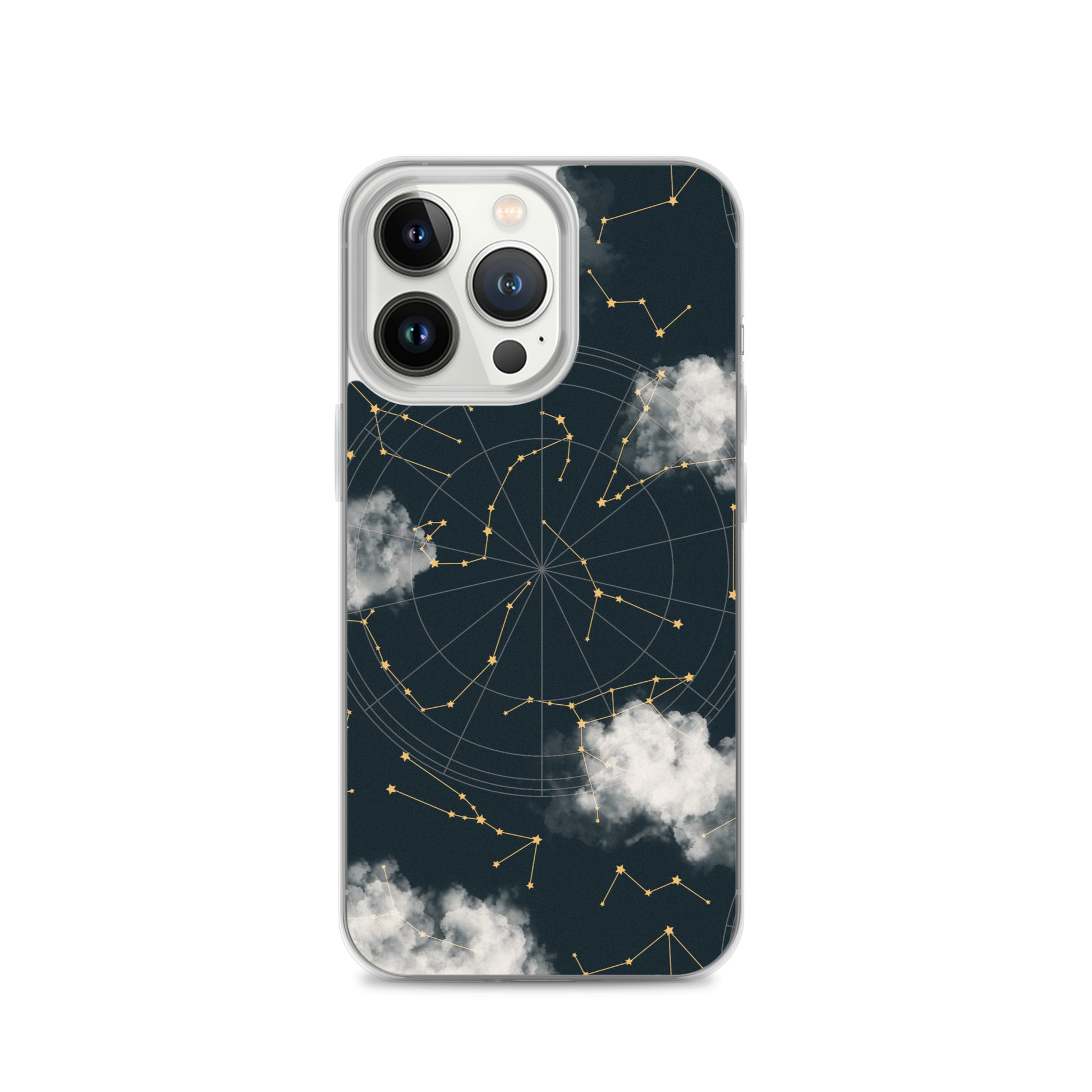 Constellation Cloudy Zodiac iPhone Case - Uranus House