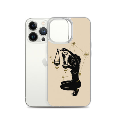 Libra Constellation Woman iPhone Case - Uranus House