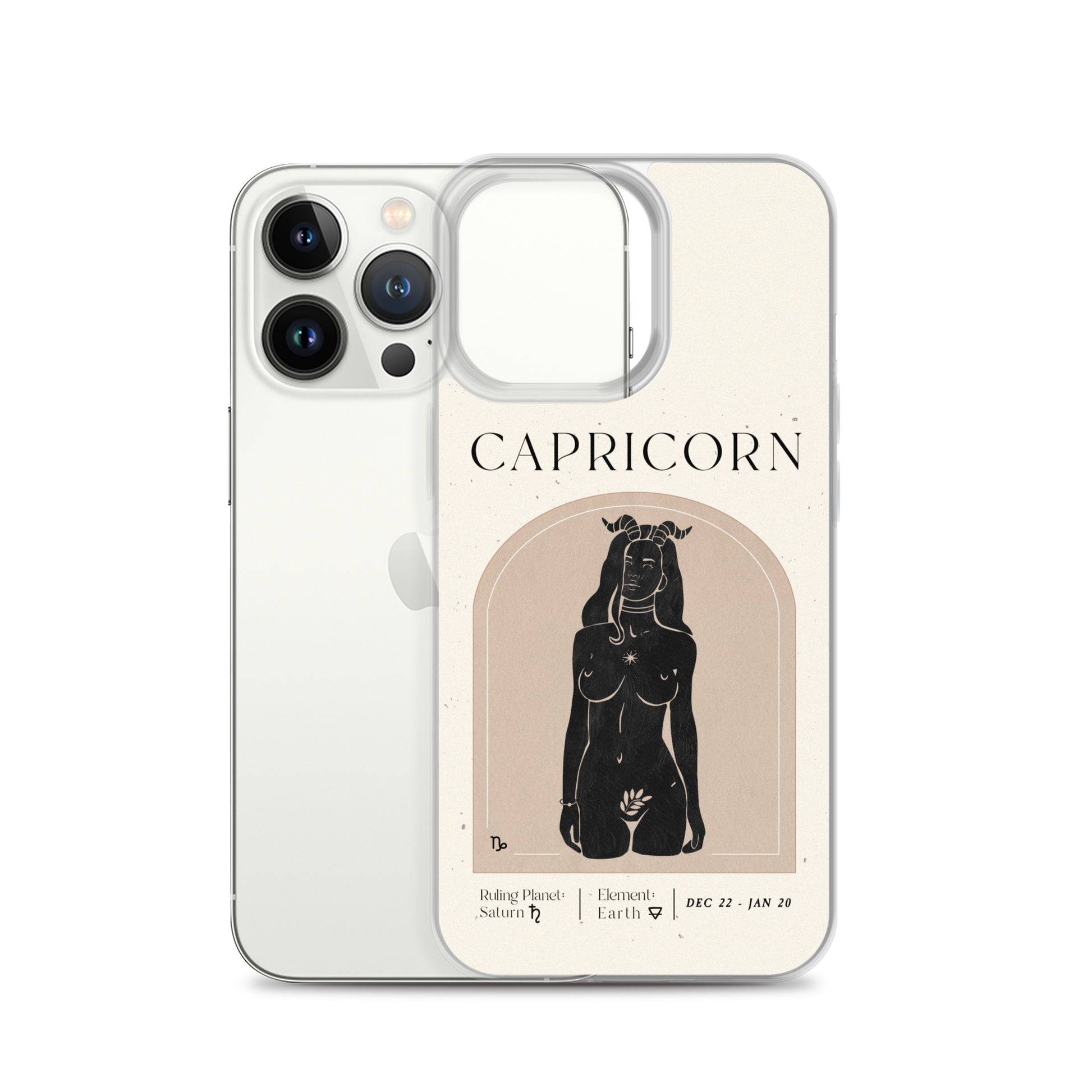 Capricorn Woman iPhone Case - Uranus House