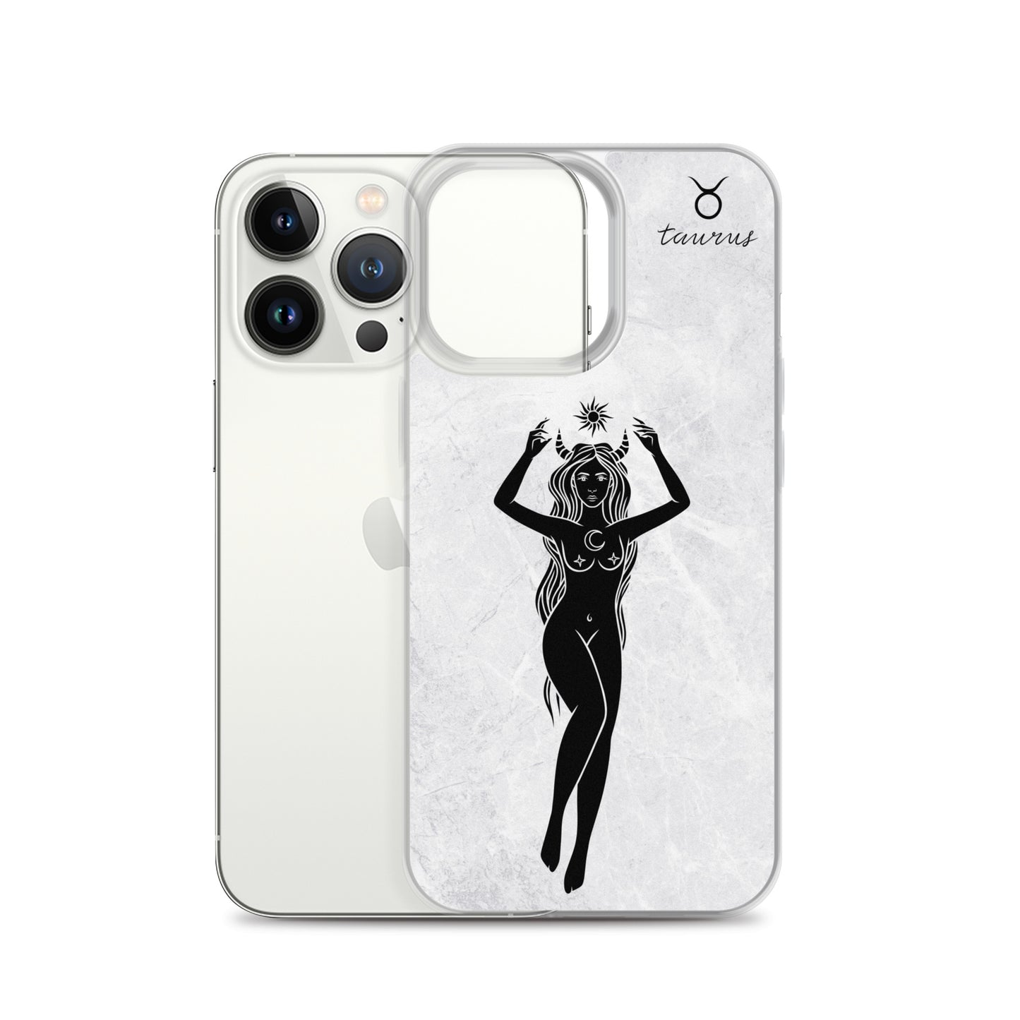 Taurus Woman Marble iPhone Case - Uranus House