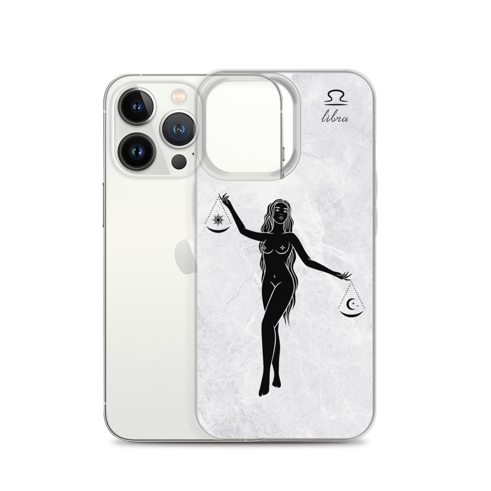 Libra Woman Marble iPhone Case - Uranus House