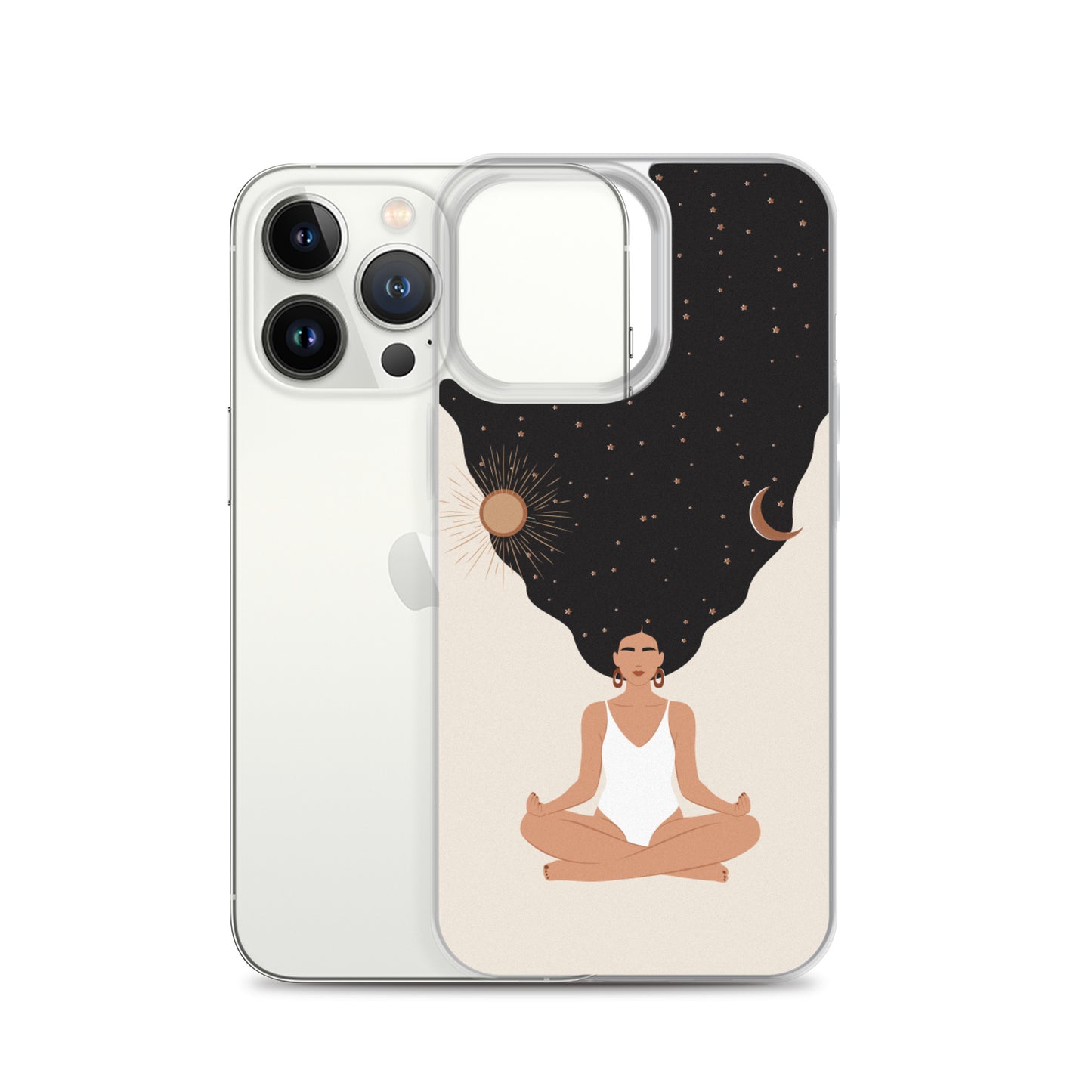 Sun, Moon and Stars iPhone Case — Mother of the Cosmos - Uranus House