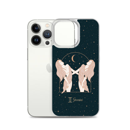 Gemini star sign woman iPhone Case - Uranus House