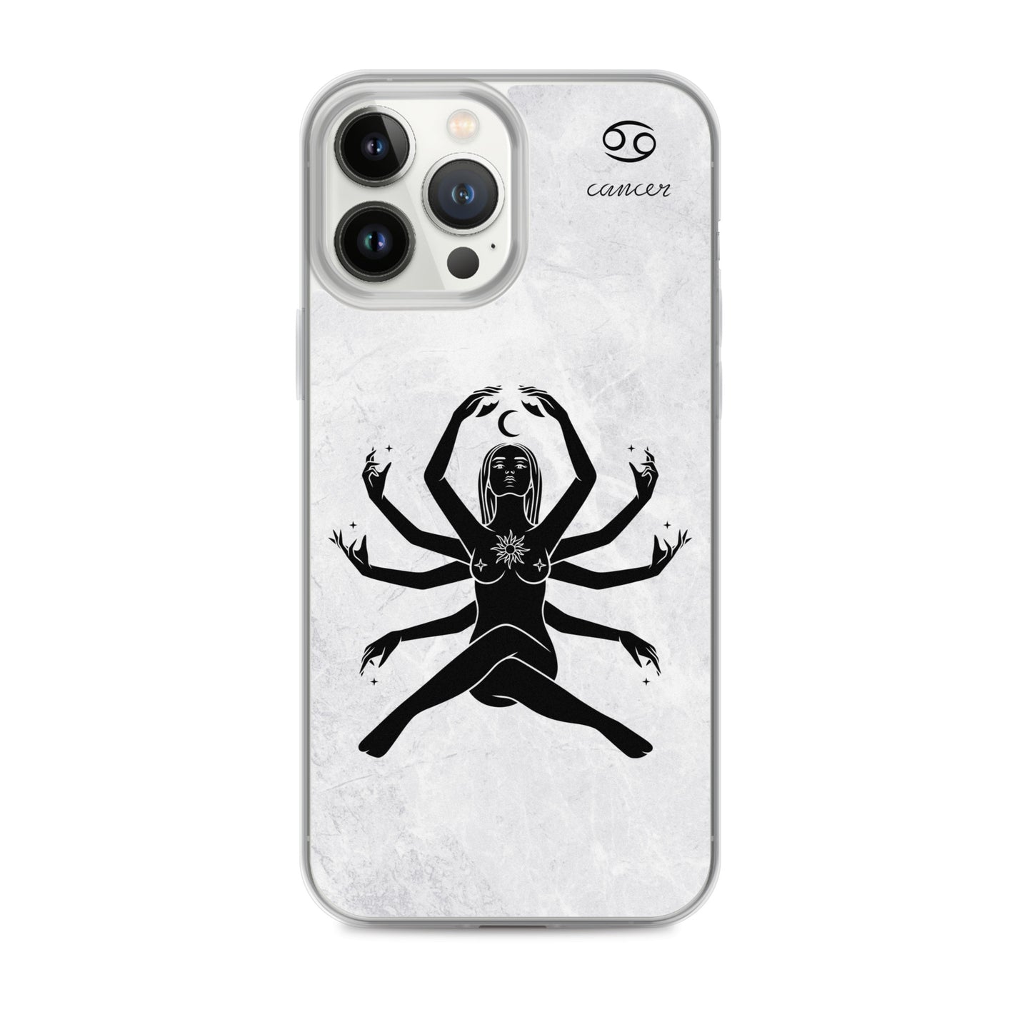 Cancer Woman Marble iPhone Case - Uranus House