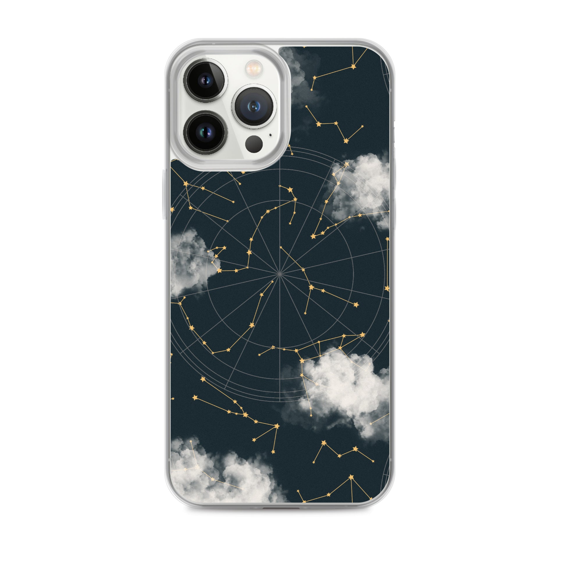 Constellation Cloudy Zodiac iPhone Case - Uranus House