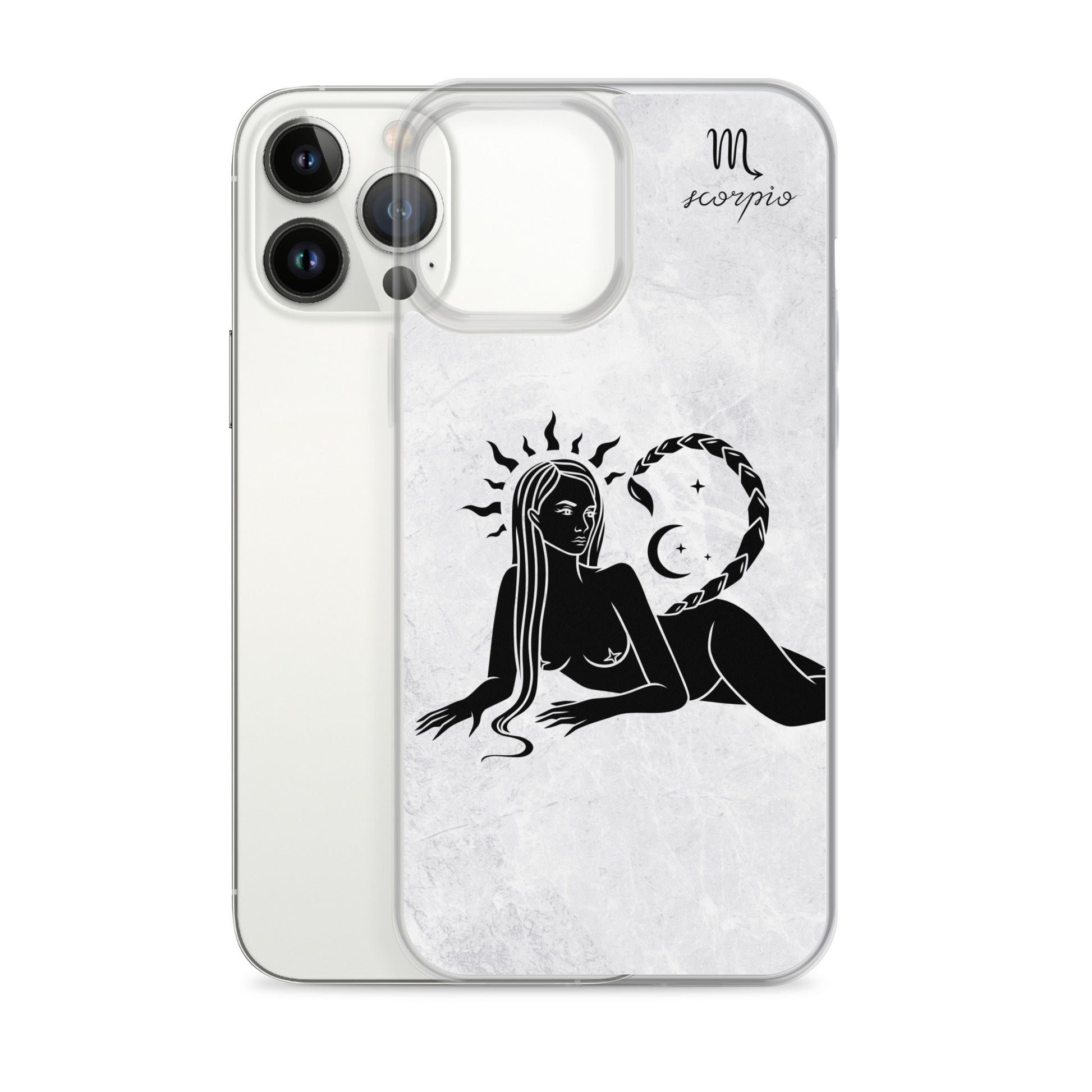 Scorpio Woman Marble iPhone Case - Uranus House