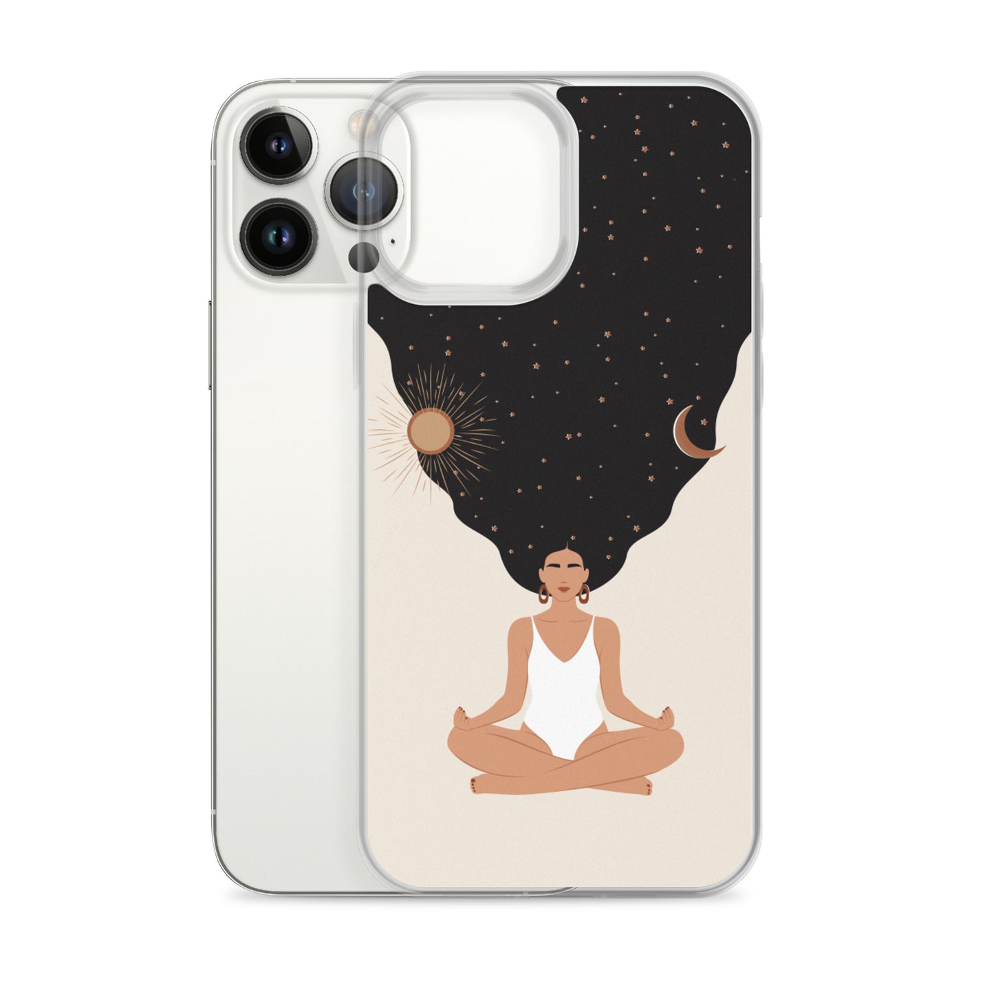 Sun, Moon and Stars iPhone Case — Mother of the Cosmos - Uranus House