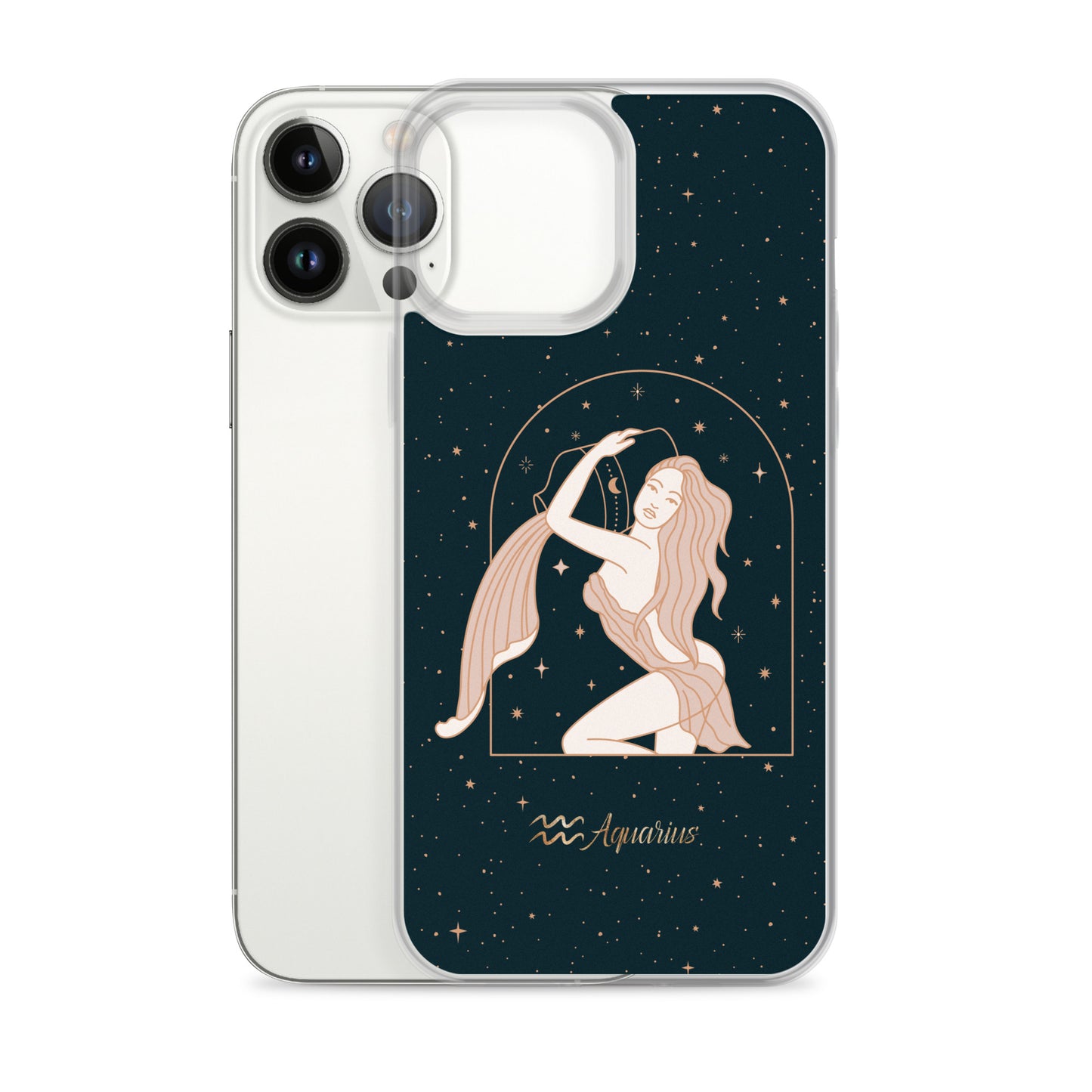 Aquarius star sign woman iPhone Case - Uranus House