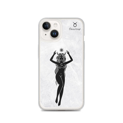 Taurus Woman Marble iPhone Case - Uranus House