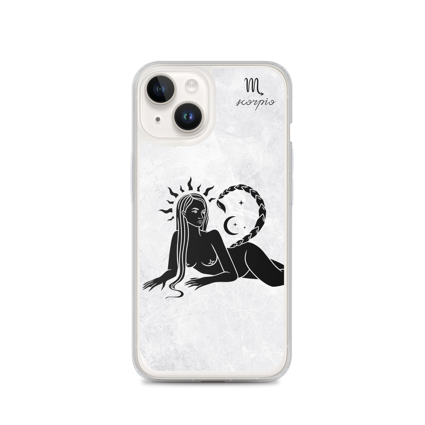 Scorpio Woman Marble iPhone Case - Uranus House