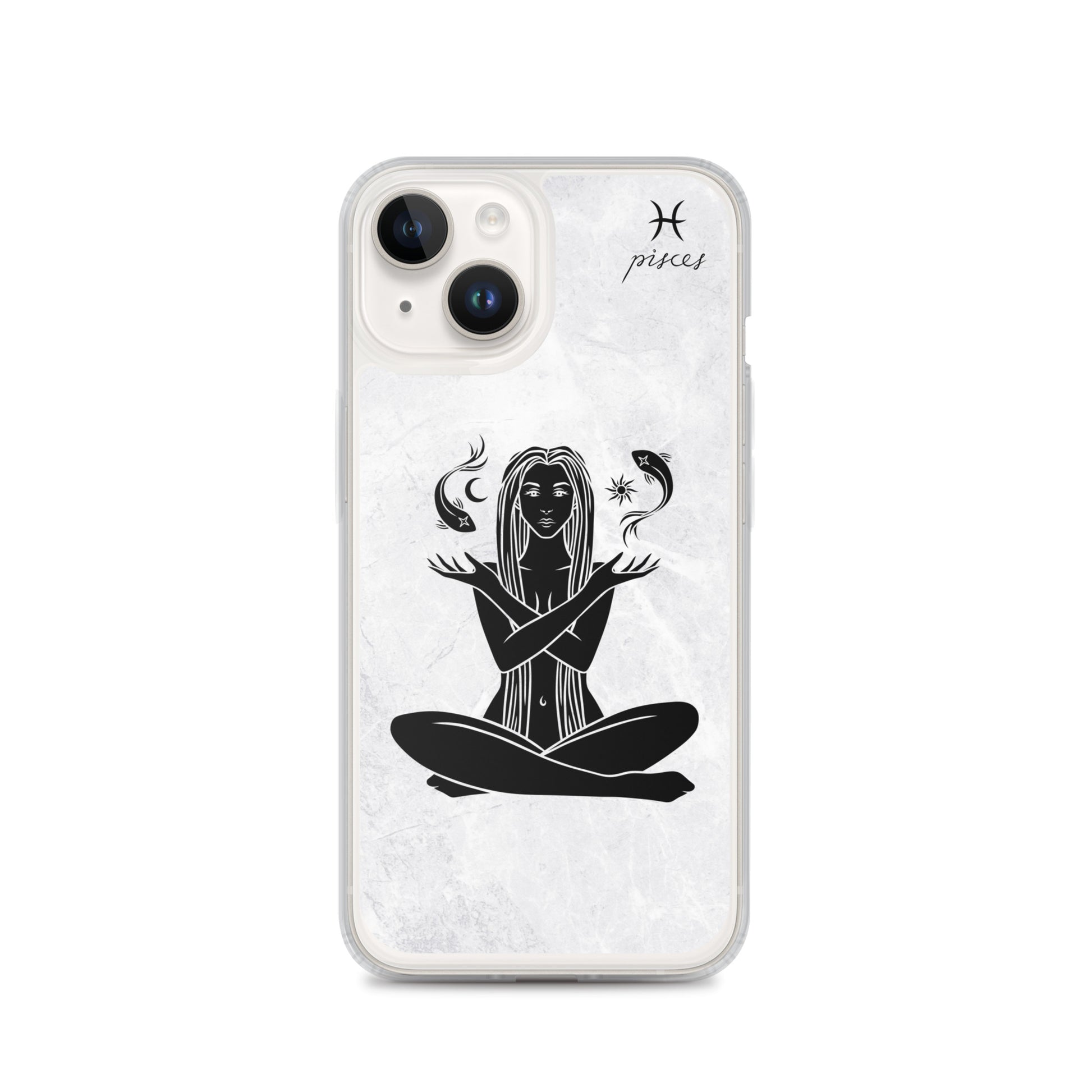 Pisces Woman marble iPhone Case - Uranus House