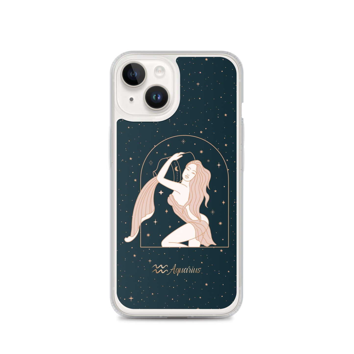 Aquarius star sign woman iPhone Case - Uranus House