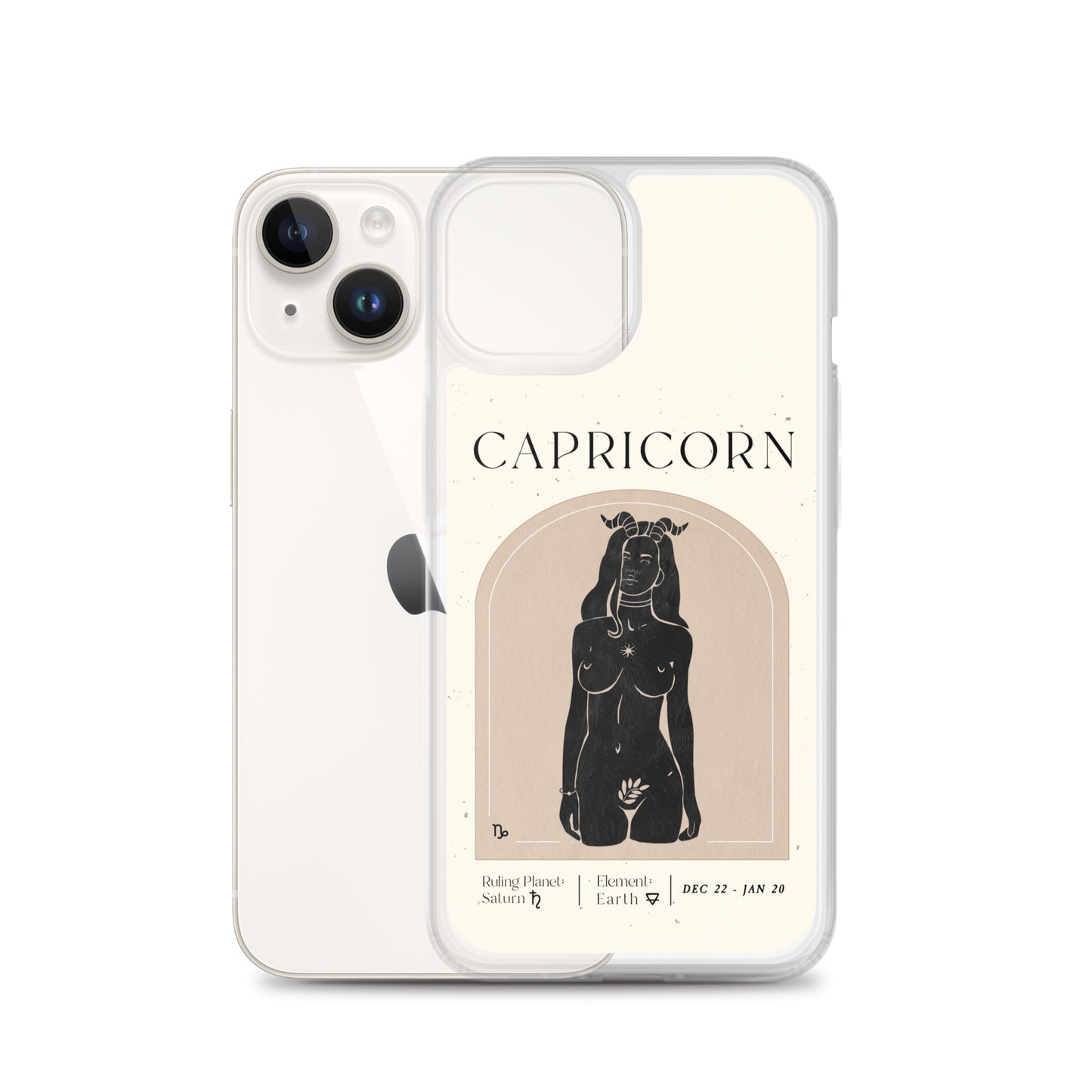 Capricorn Woman iPhone Case - Uranus House