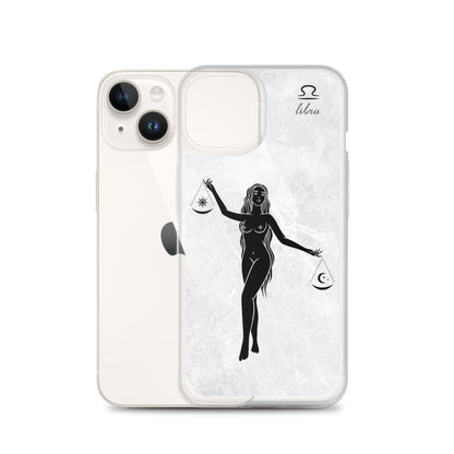 Libra Woman Marble iPhone Case - Uranus House