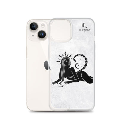 Scorpio Woman Marble iPhone Case - Uranus House