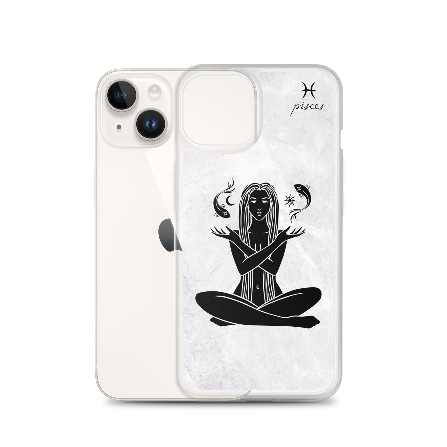 Pisces Woman marble iPhone Case - Uranus House