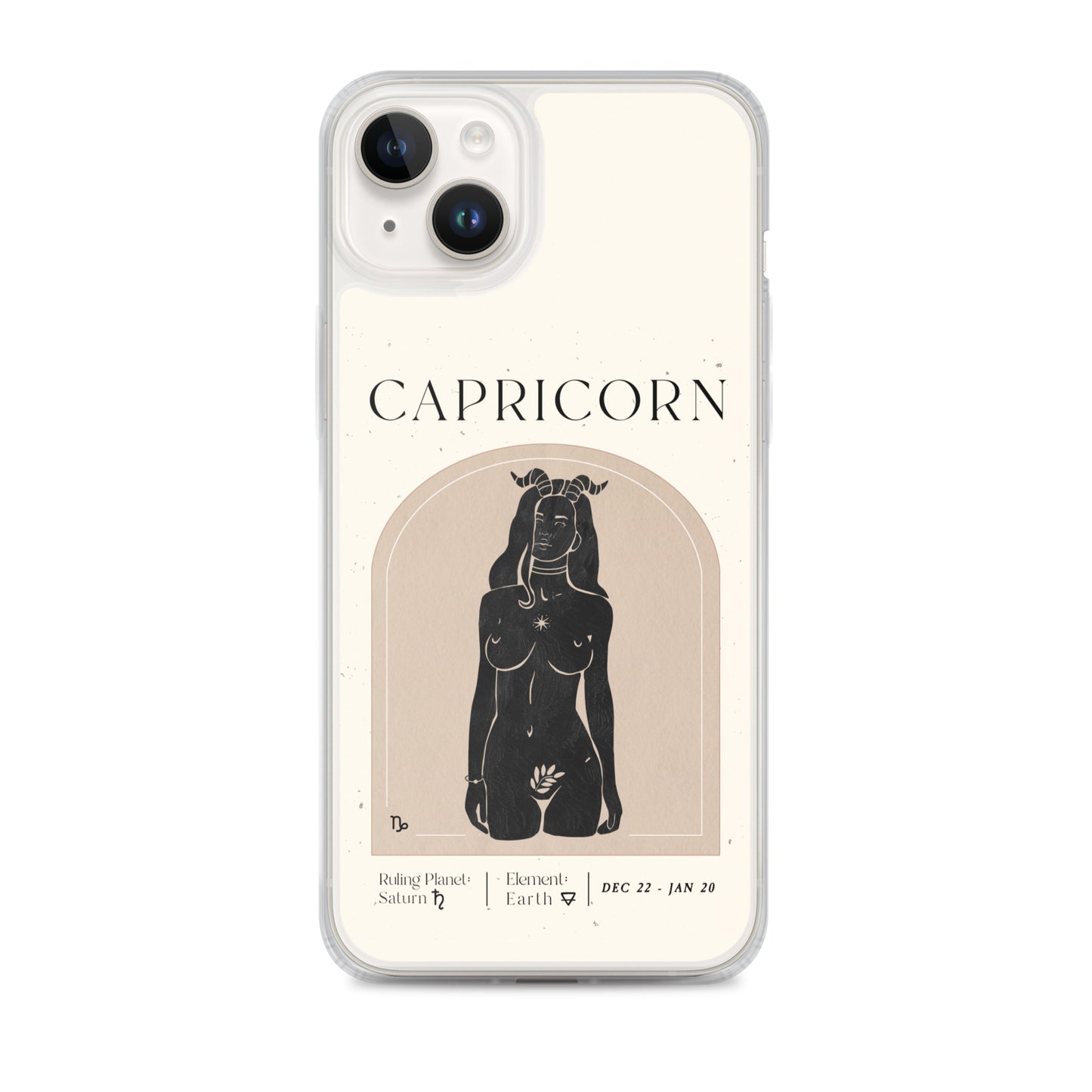 Capricorn Woman iPhone Case - Uranus House