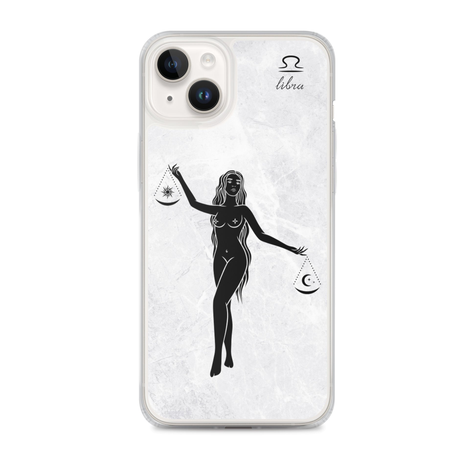 Libra Woman Marble iPhone Case - Uranus House