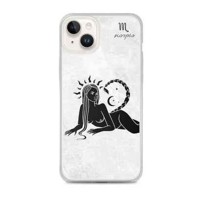 Scorpio Woman Marble iPhone Case - Uranus House