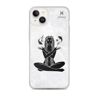 Pisces Woman marble iPhone Case - Uranus House