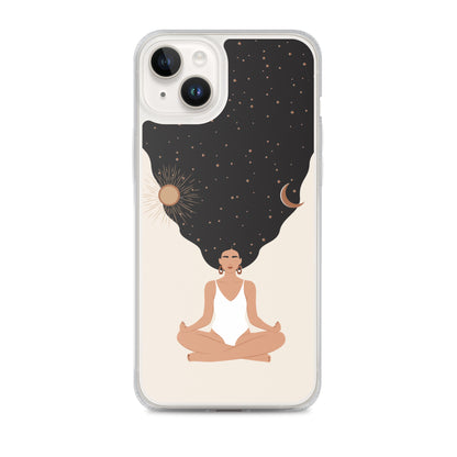 Sun, Moon and Stars iPhone Case — Mother of the Cosmos - Uranus House