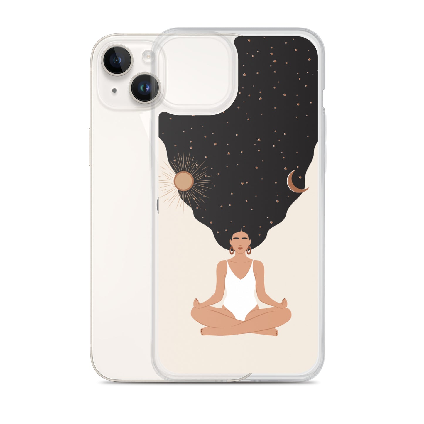 Sun, Moon and Stars iPhone Case — Mother of the Cosmos - Uranus House