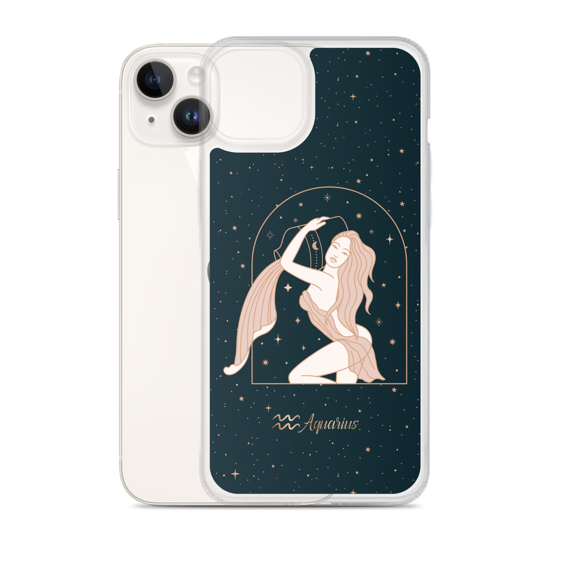 Aquarius star sign woman iPhone Case - Uranus House