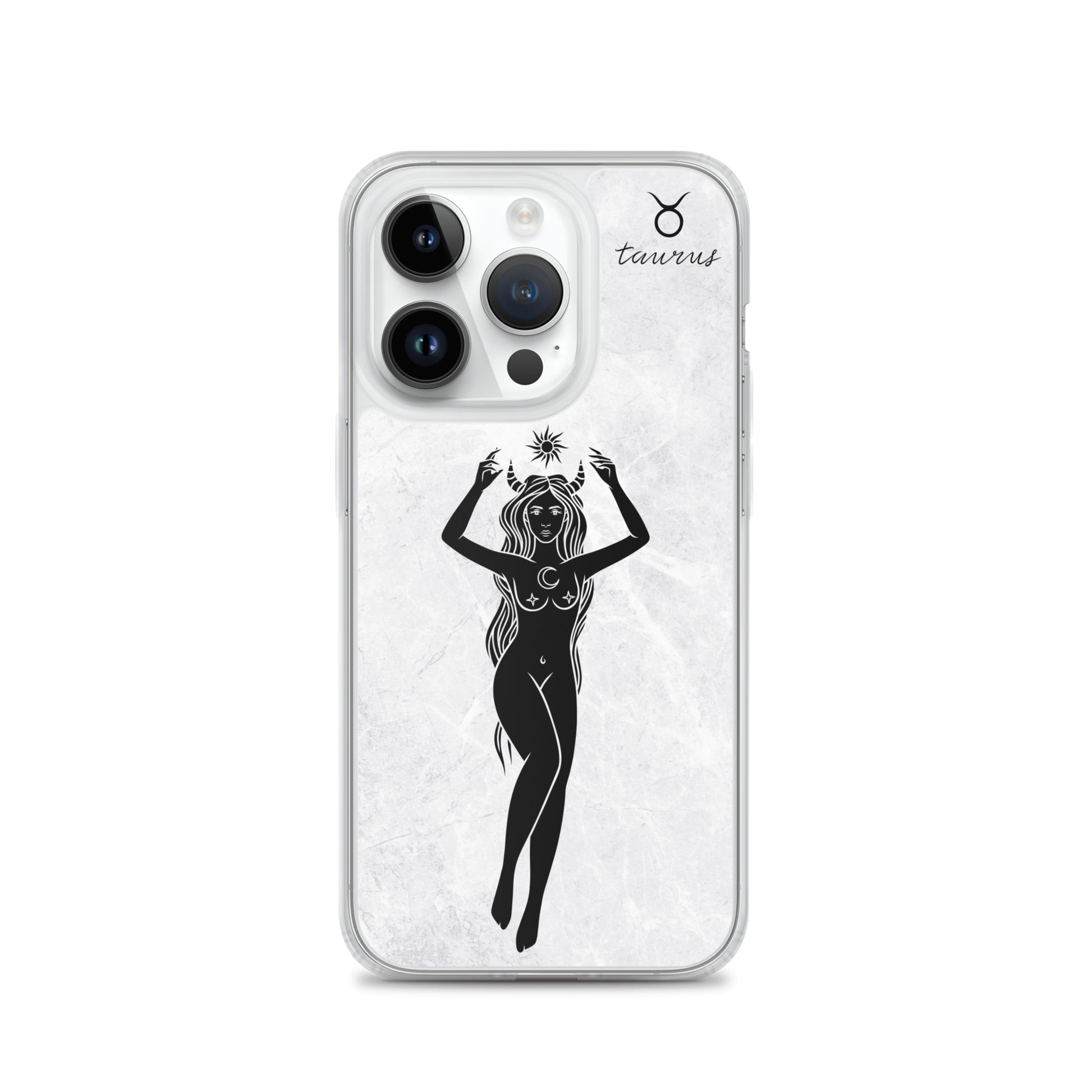 Taurus Woman Marble iPhone Case - Uranus House