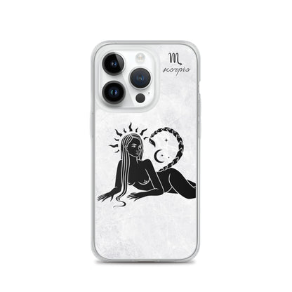 Scorpio Woman Marble iPhone Case - Uranus House