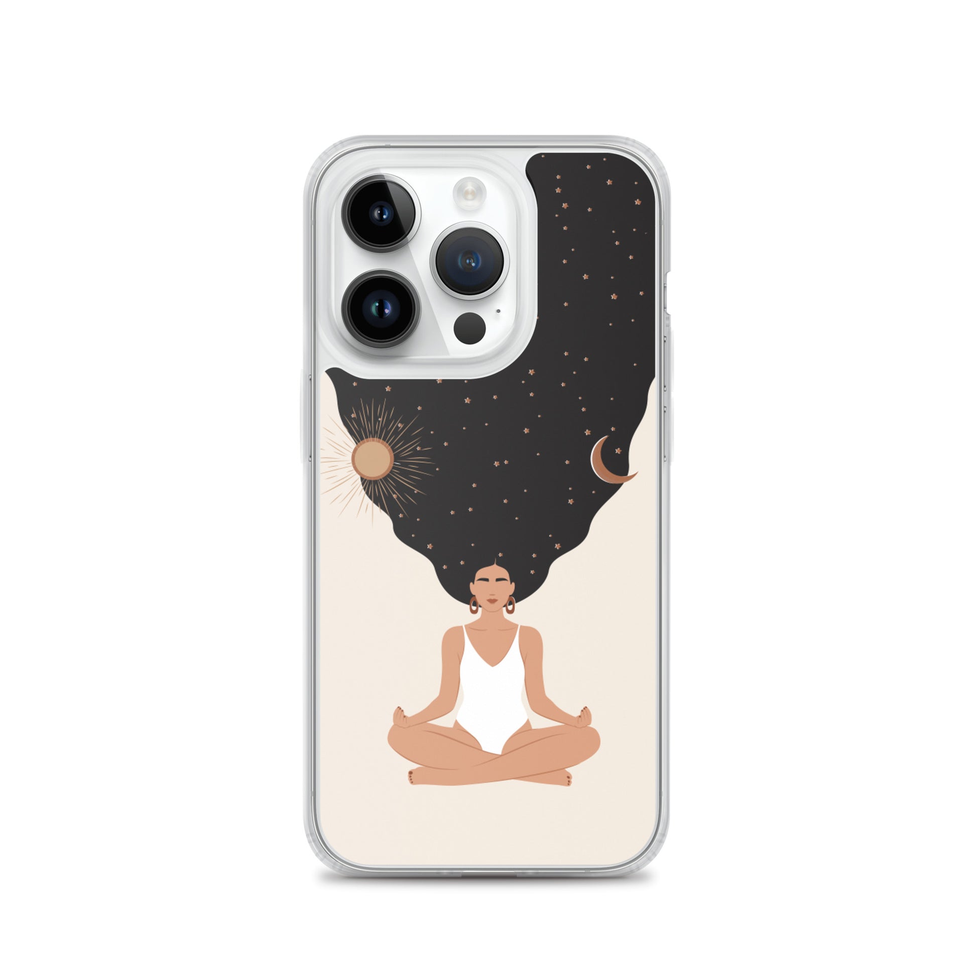 Sun, Moon and Stars iPhone Case — Mother of the Cosmos - Uranus House