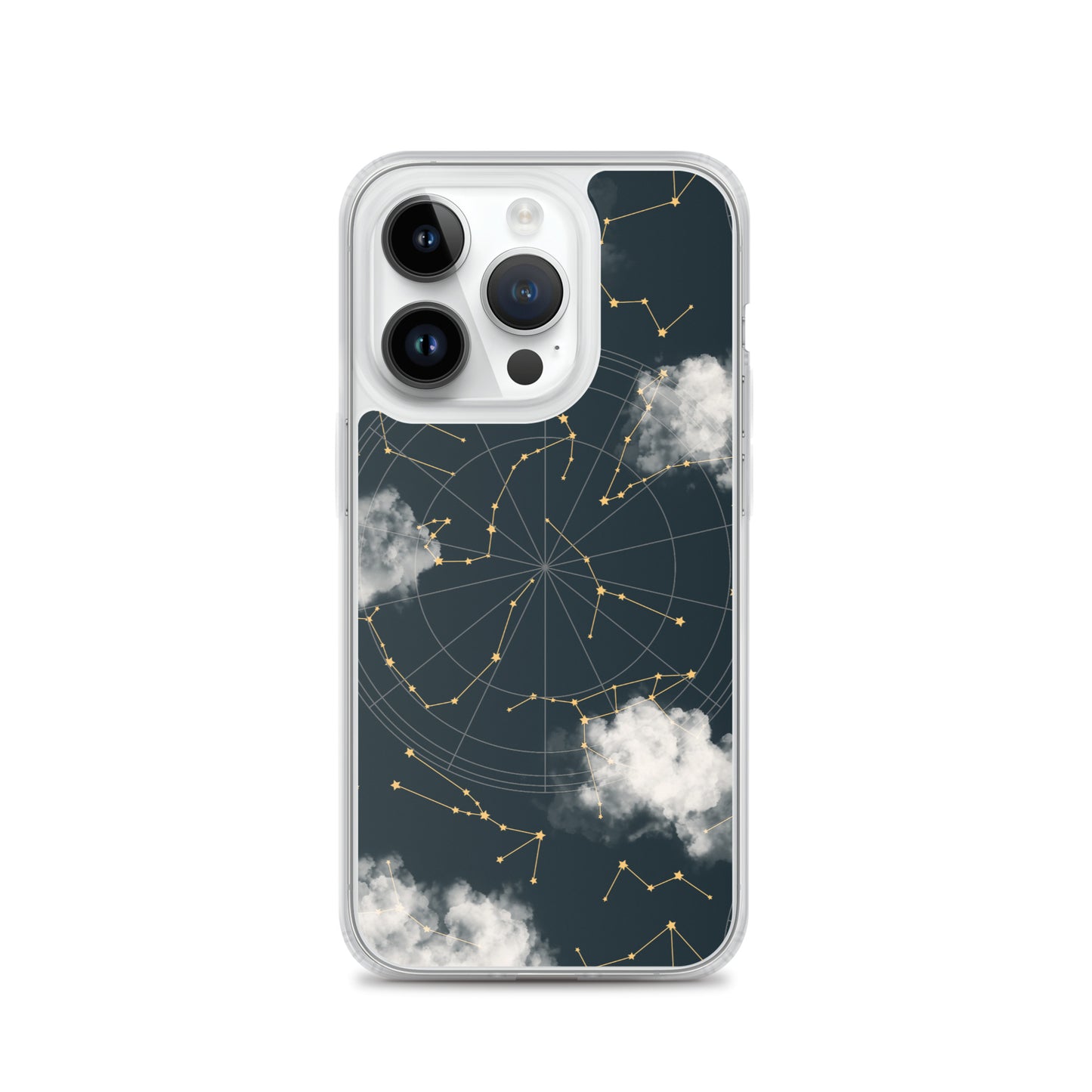 Constellation Cloudy Zodiac iPhone Case - Uranus House