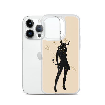 Taurus Constellation Woman iPhone Case - Uranus House