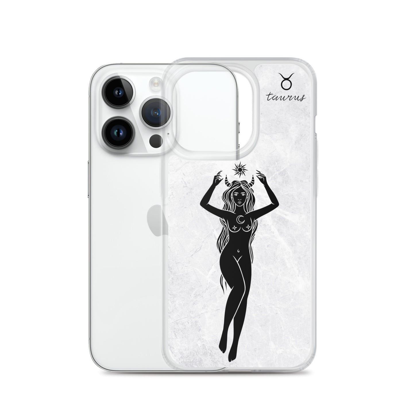 Taurus Woman Marble iPhone Case - Uranus House