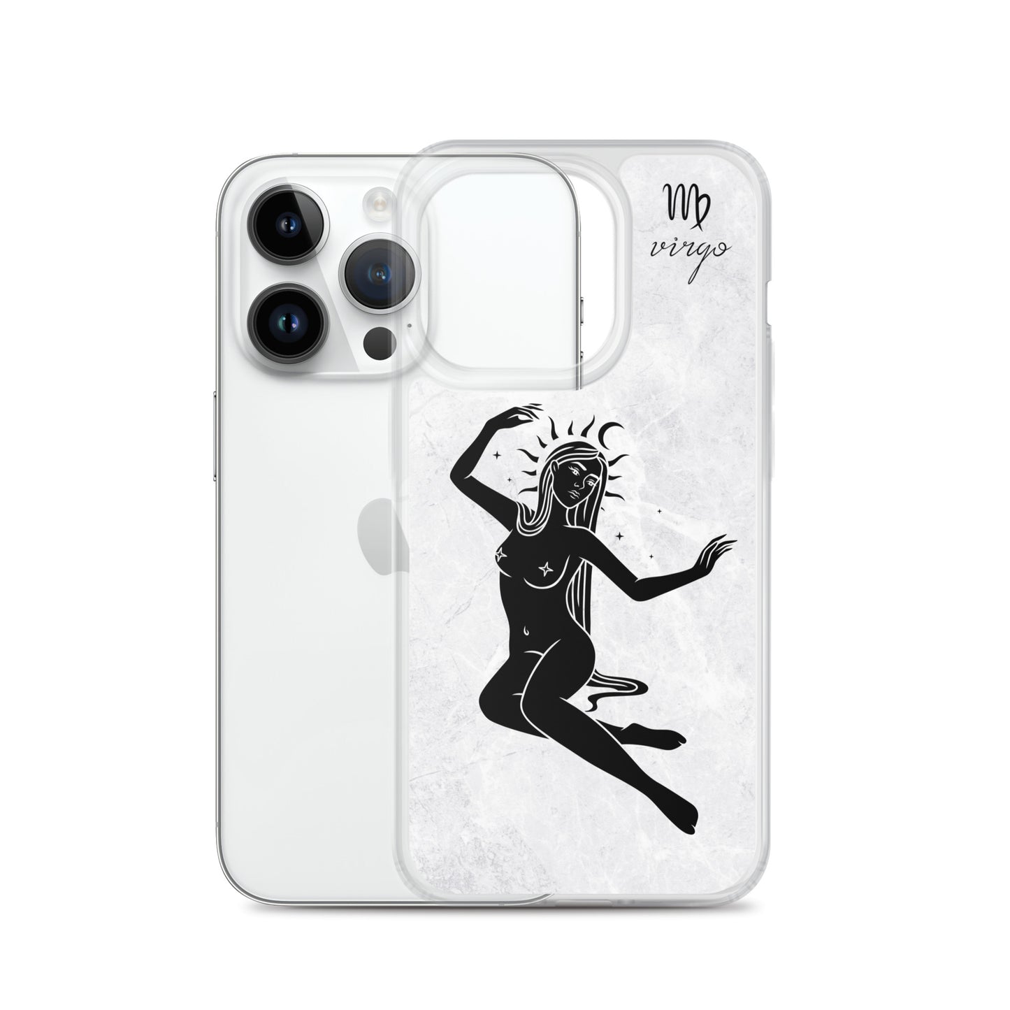 Virgo Woman Marble iPhone Case - Uranus House