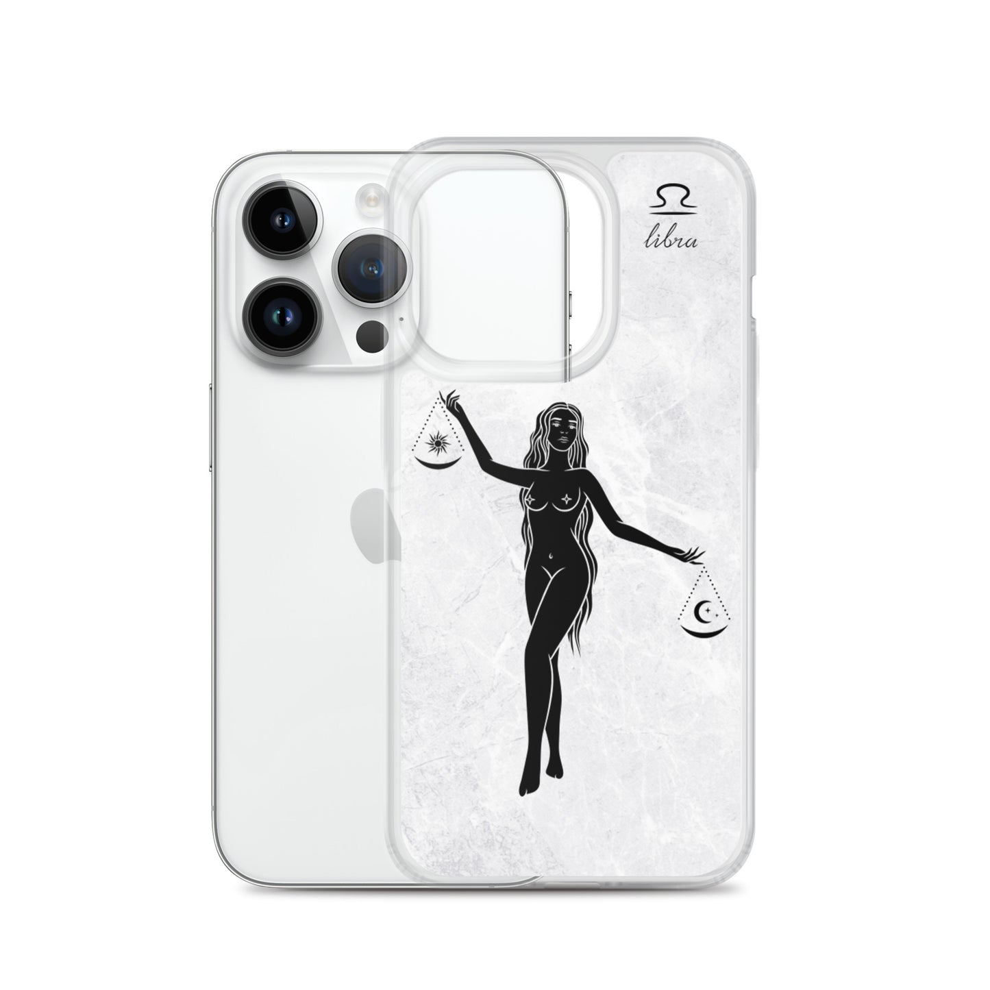 Libra Woman Marble iPhone Case - Uranus House