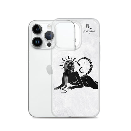 Scorpio Woman Marble iPhone Case - Uranus House