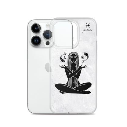 Pisces Woman marble iPhone Case - Uranus House