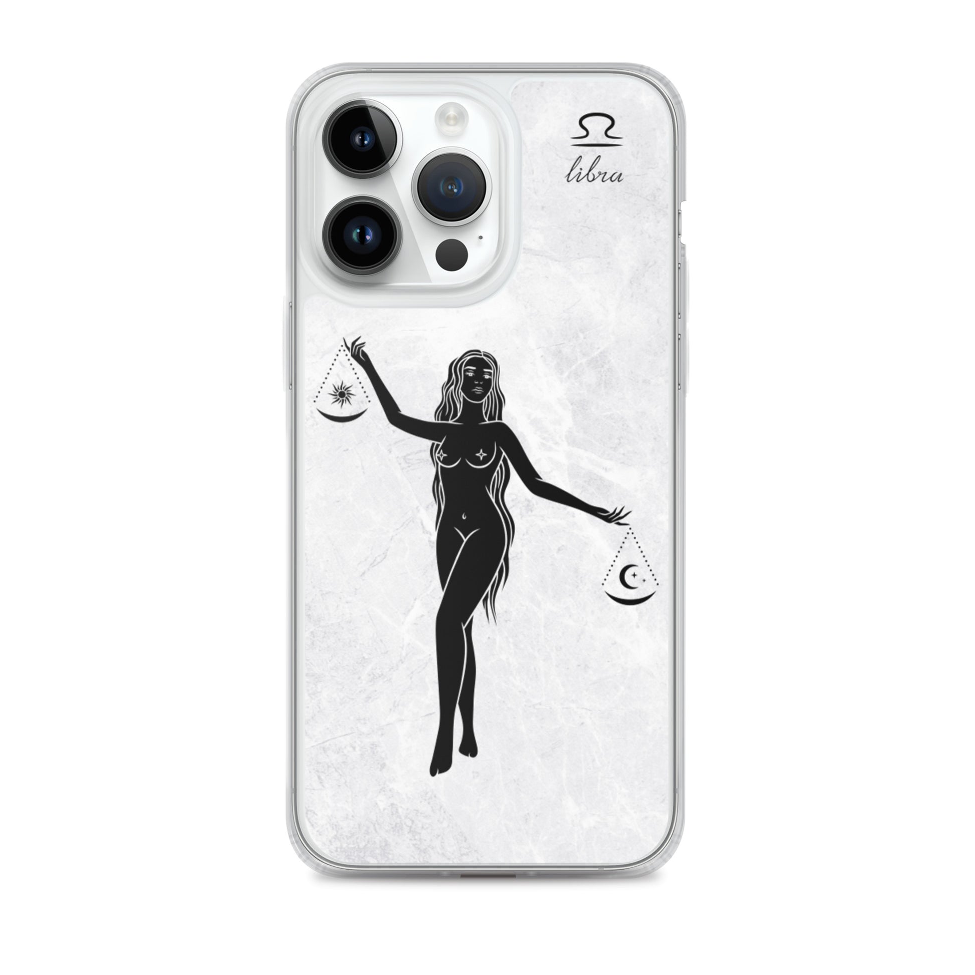 Libra Woman Marble iPhone Case - Uranus House