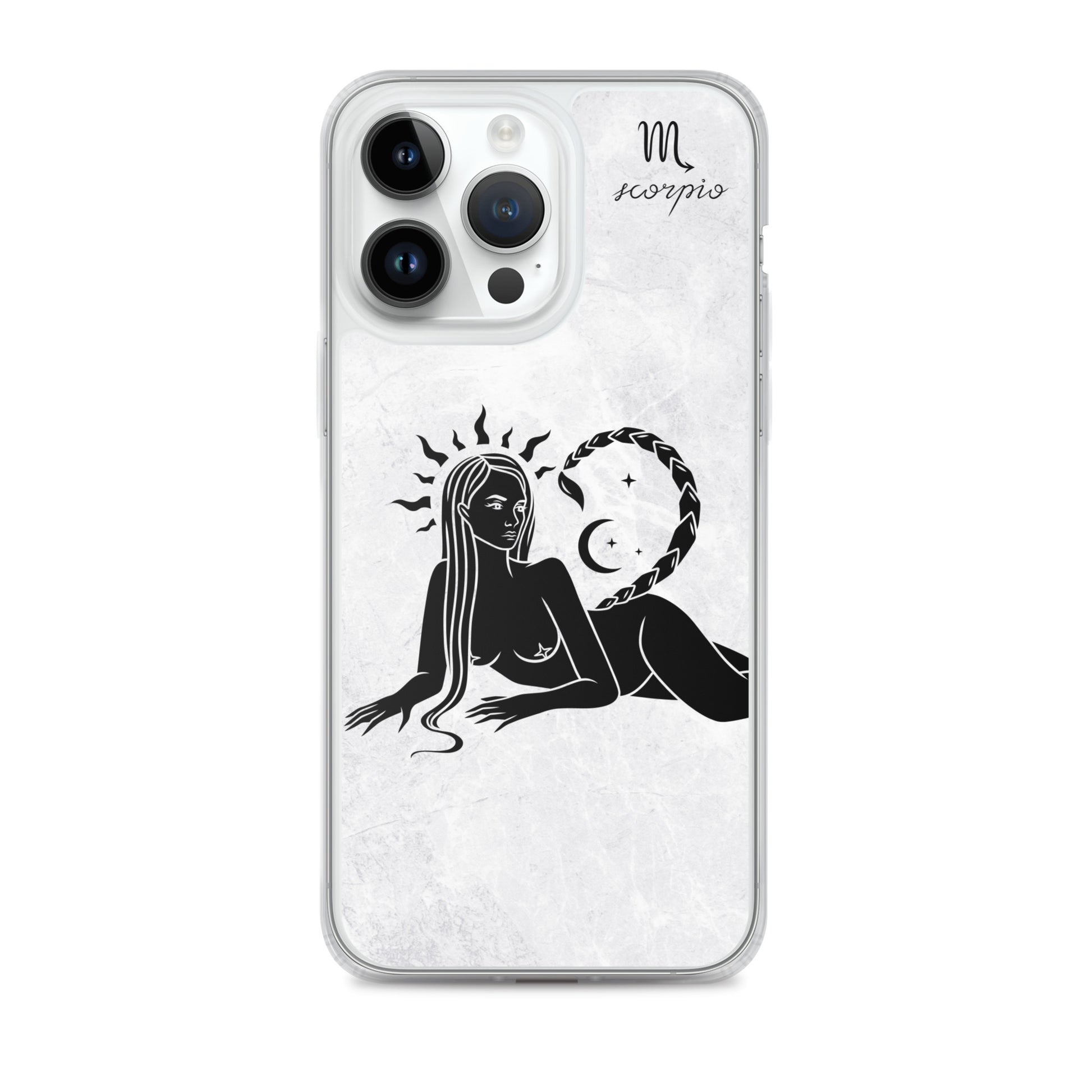 Scorpio Woman Marble iPhone Case - Uranus House