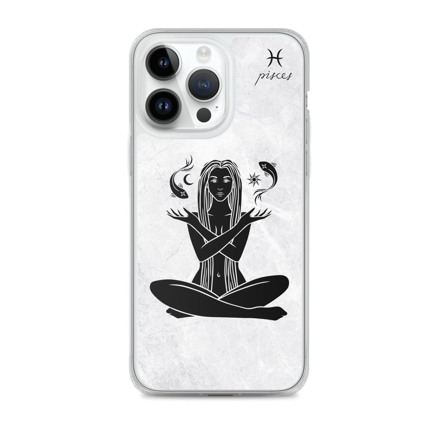 Pisces Woman marble iPhone Case - Uranus House