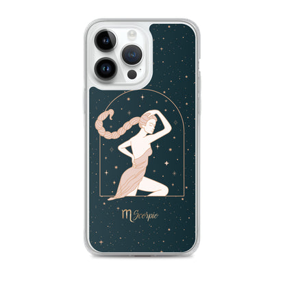 Scorpio star sign woman iPhone Case - Uranus House